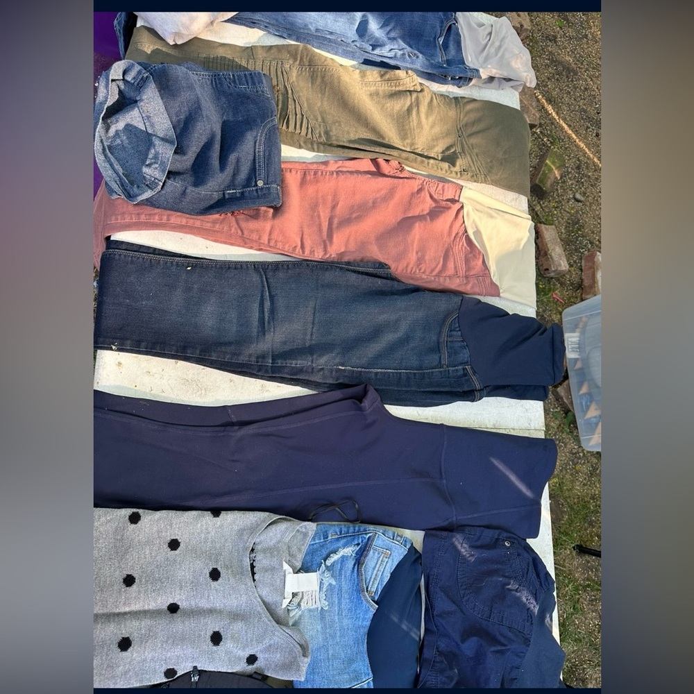10 pieces maternity clothes size S